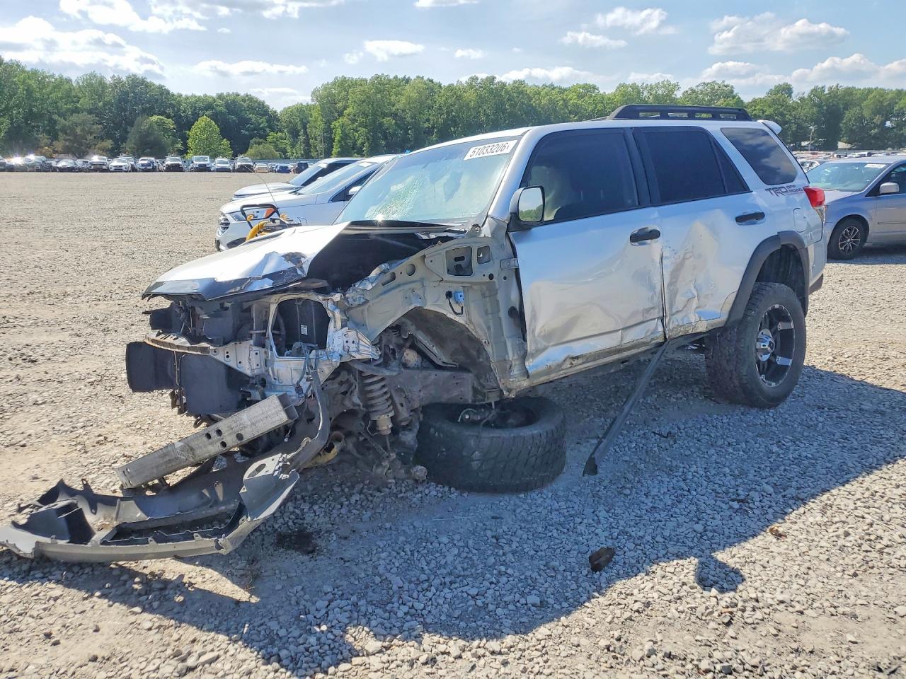 2012 Toyota 4Runner Trail, VIN JTEBU5JR3C5083594 — Rollover