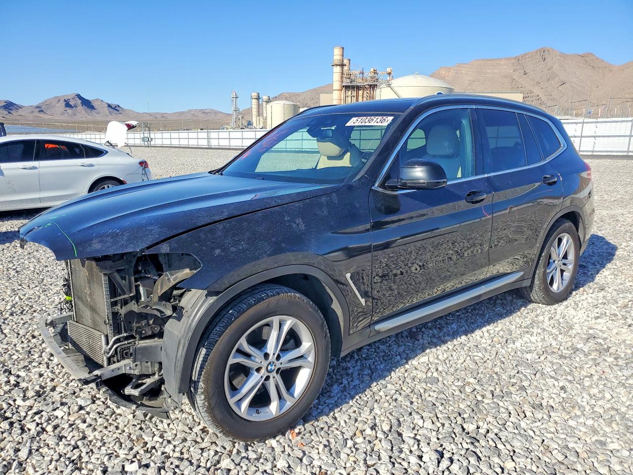 2021 BMW X3 sDrive30i, VIN 5UXTY3C0XM9H40452 — Front end