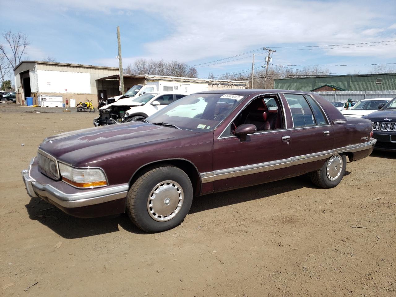 1993 Buick Roadmaster Ltd, VIN 1G4BT5370PR400888 — Днище
