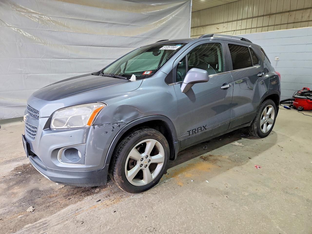 2015 Chevrolet Trax LTZ, VIN KL7CJTSB9FB063117 — Front end