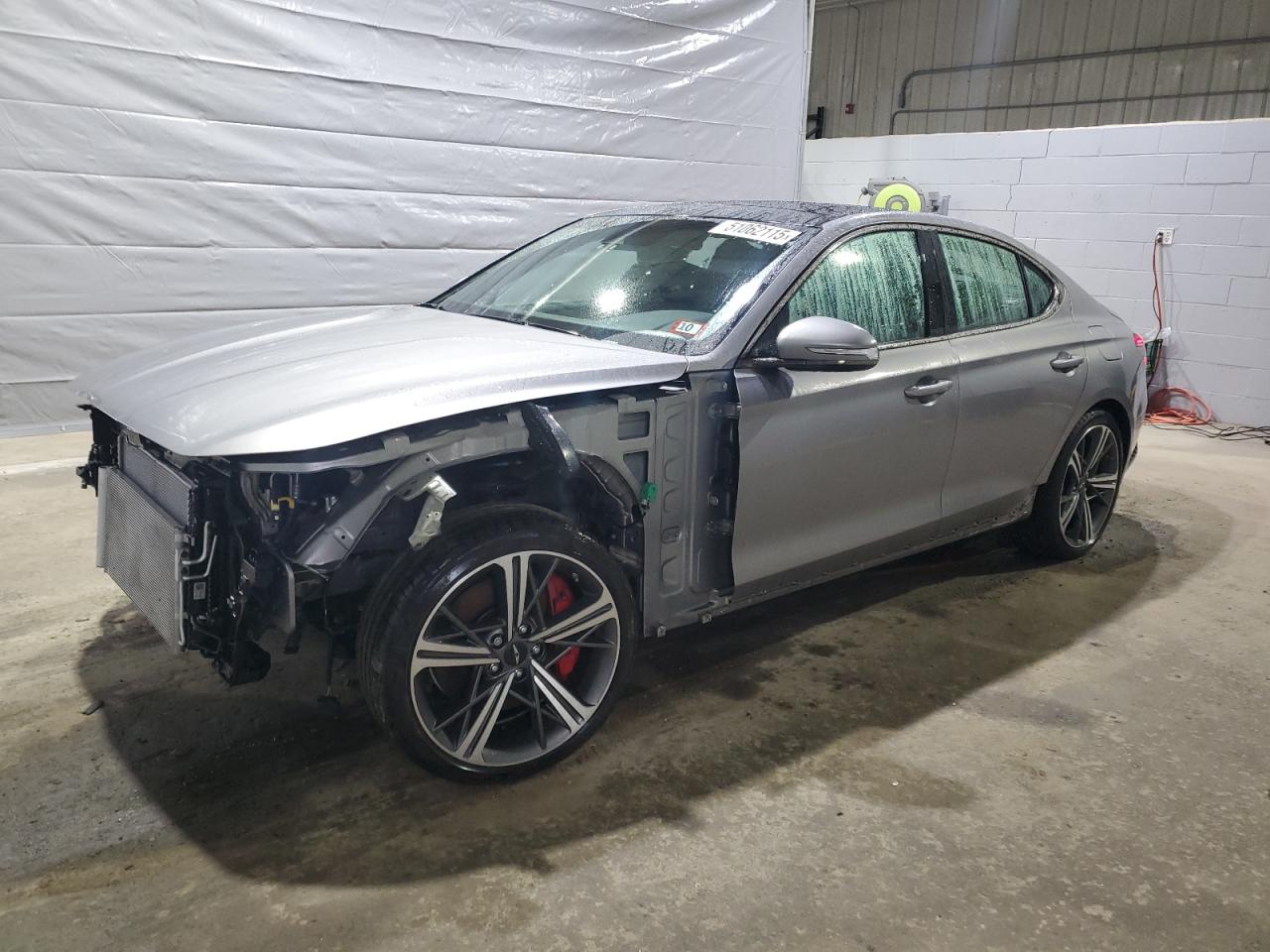 2024 Genesis G70 2.5T, VIN KMTG34SC4RU138300 — Front end