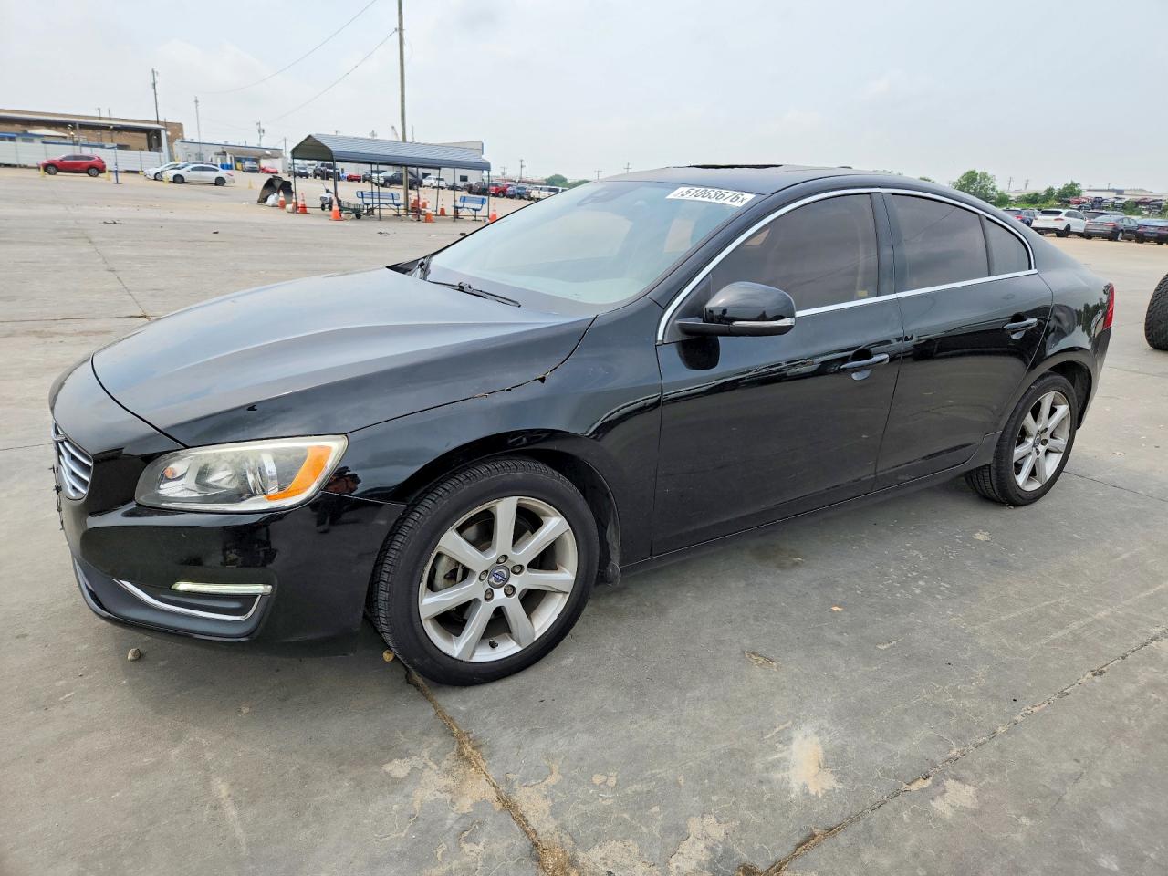 2016 Volvo S60 T5 Drive-E Premier, VIN YV126MFK7G2398534 — Крыша