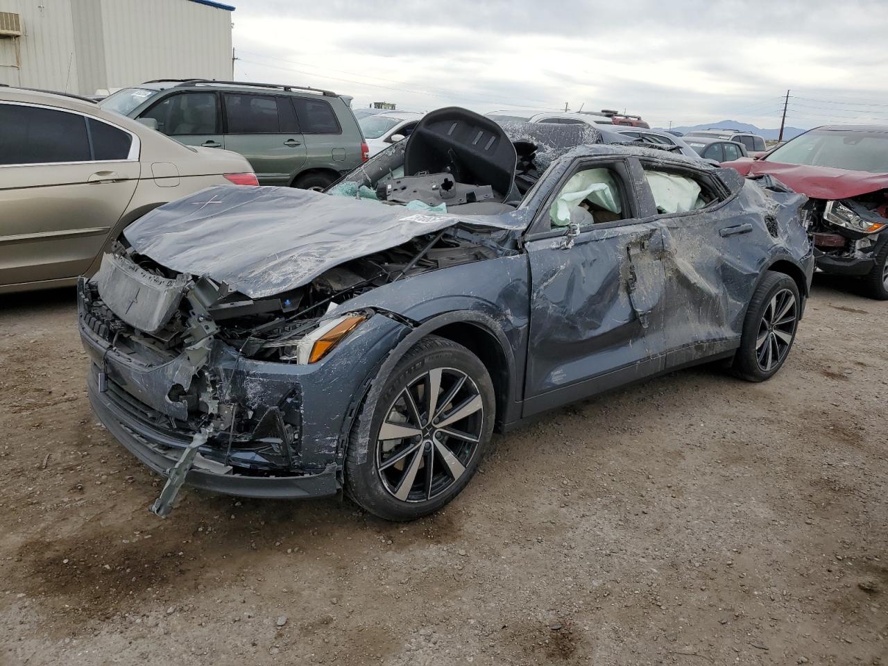 2022 Polestar 2, VIN LPSED3KA2NL080854 — Rollover
