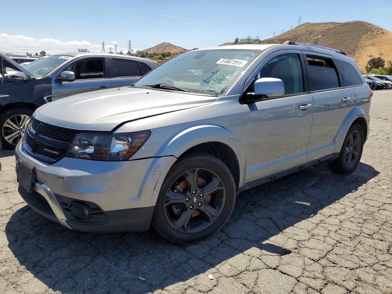 2020 Dodge Journey Crossroad, VIN 3C4PDCGB7LT267915 — Опрокидывание