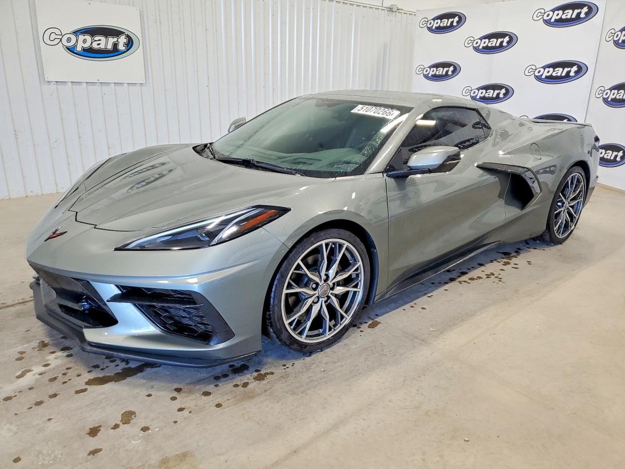 2023 Chevrolet Corvette 2LT, VIN 1G1YB3D48P5137723 — Undercarriage