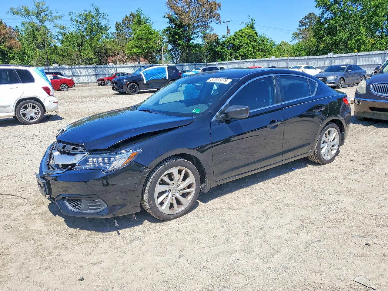 2017 Acura ILX, VIN 19UDE2F3XHA010008 — Front end