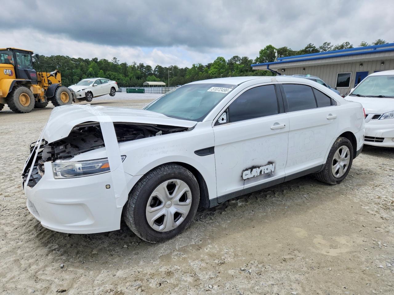 2017 Ford Police Interceptor, VIN 1FAHP2MK1HG119044 — Front end