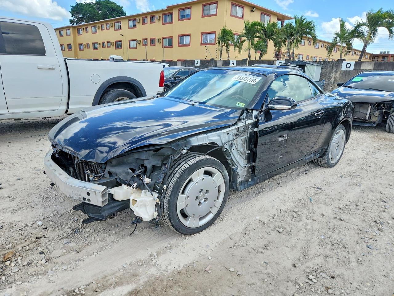 2006 Lexus SC 430, VIN JTHFN48Y969005388 — Перед