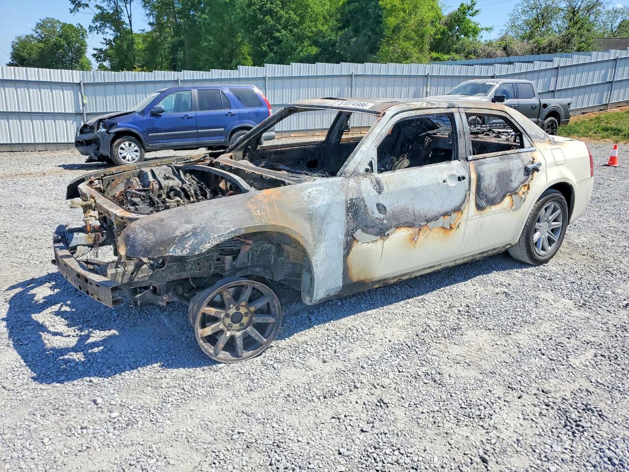 2005 Chrysler 300 C, VIN 2C3JA63H65H577256 — Engine fire
