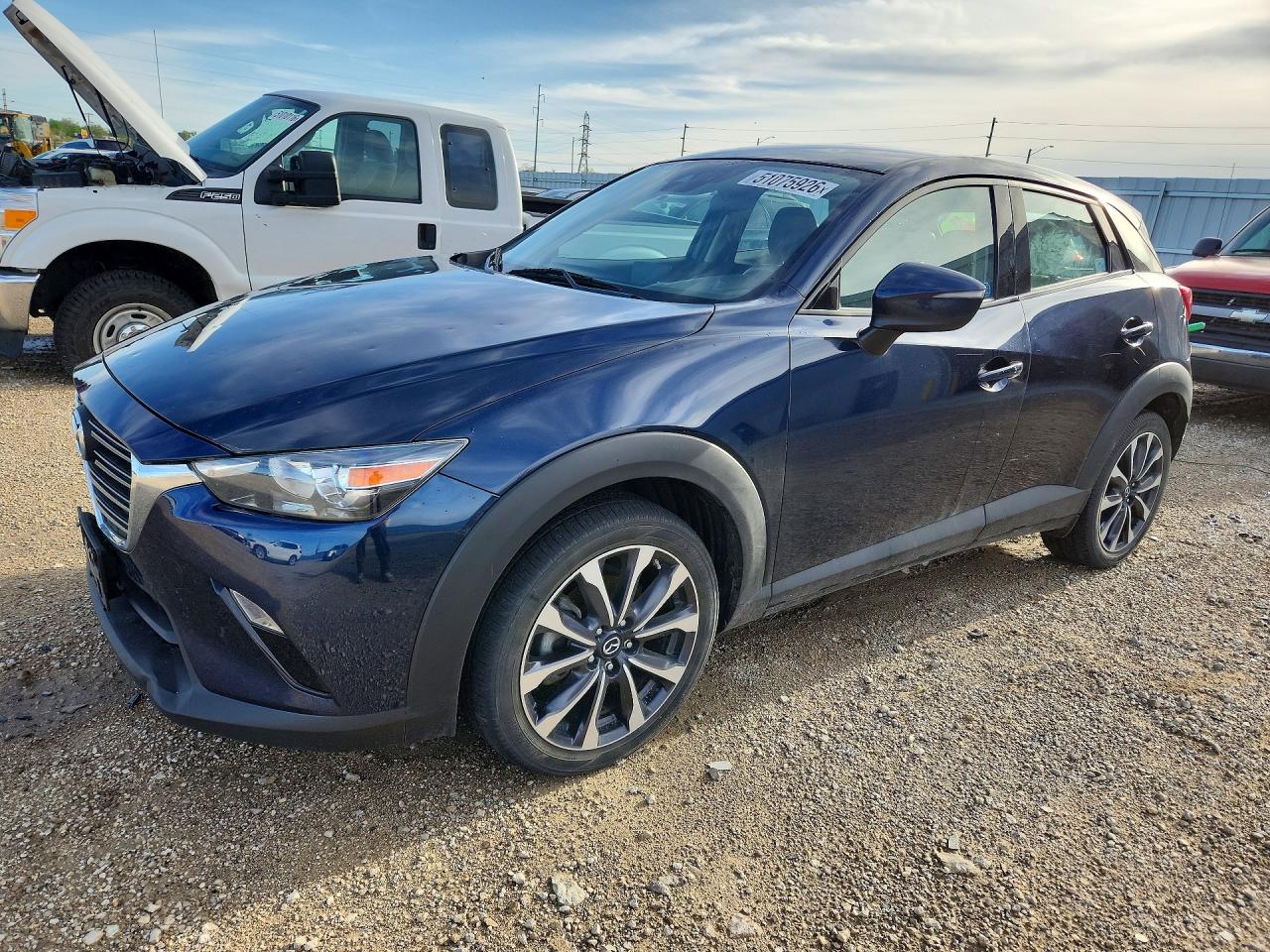 2019 Mazda CX-3 Touring, VIN JM1DKFC77K1458980 — Hail