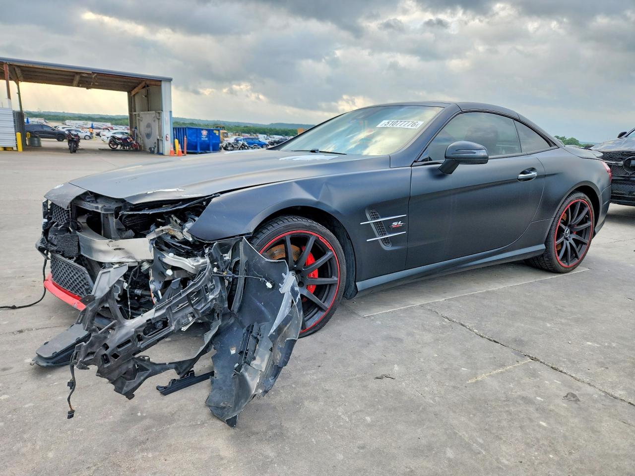 2016 Mercedes-Benz SL 550, VIN WDDJK7DA4GF040072 — Front end