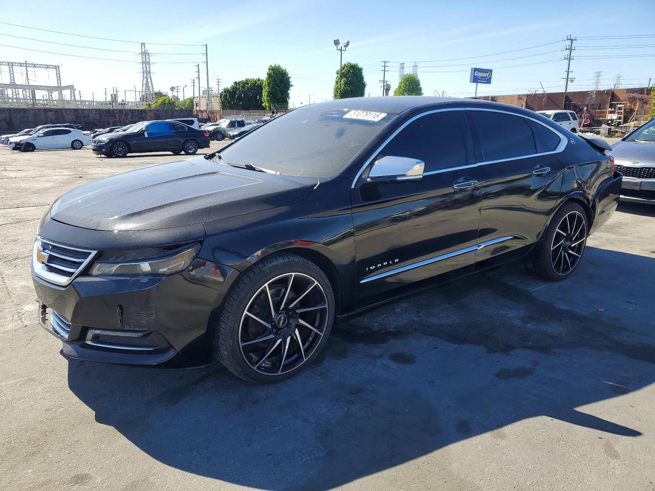 2015 Chevrolet Impala LTZ, VIN 2G1165S39F9206853 — Rear end