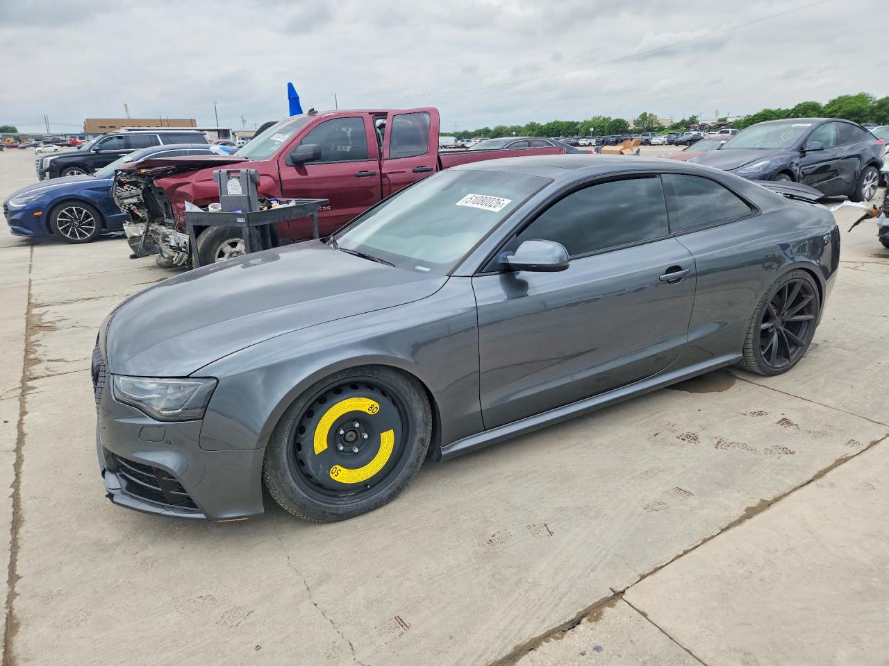 2015 Audi RS 5, VIN WUAC6AFR4FA900767 — Vandalism