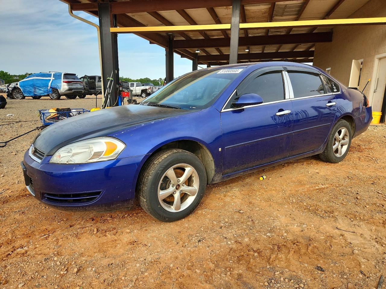 2007 Chevrolet Impala LT, VIN 2G1WT58K979134745 — Rear end