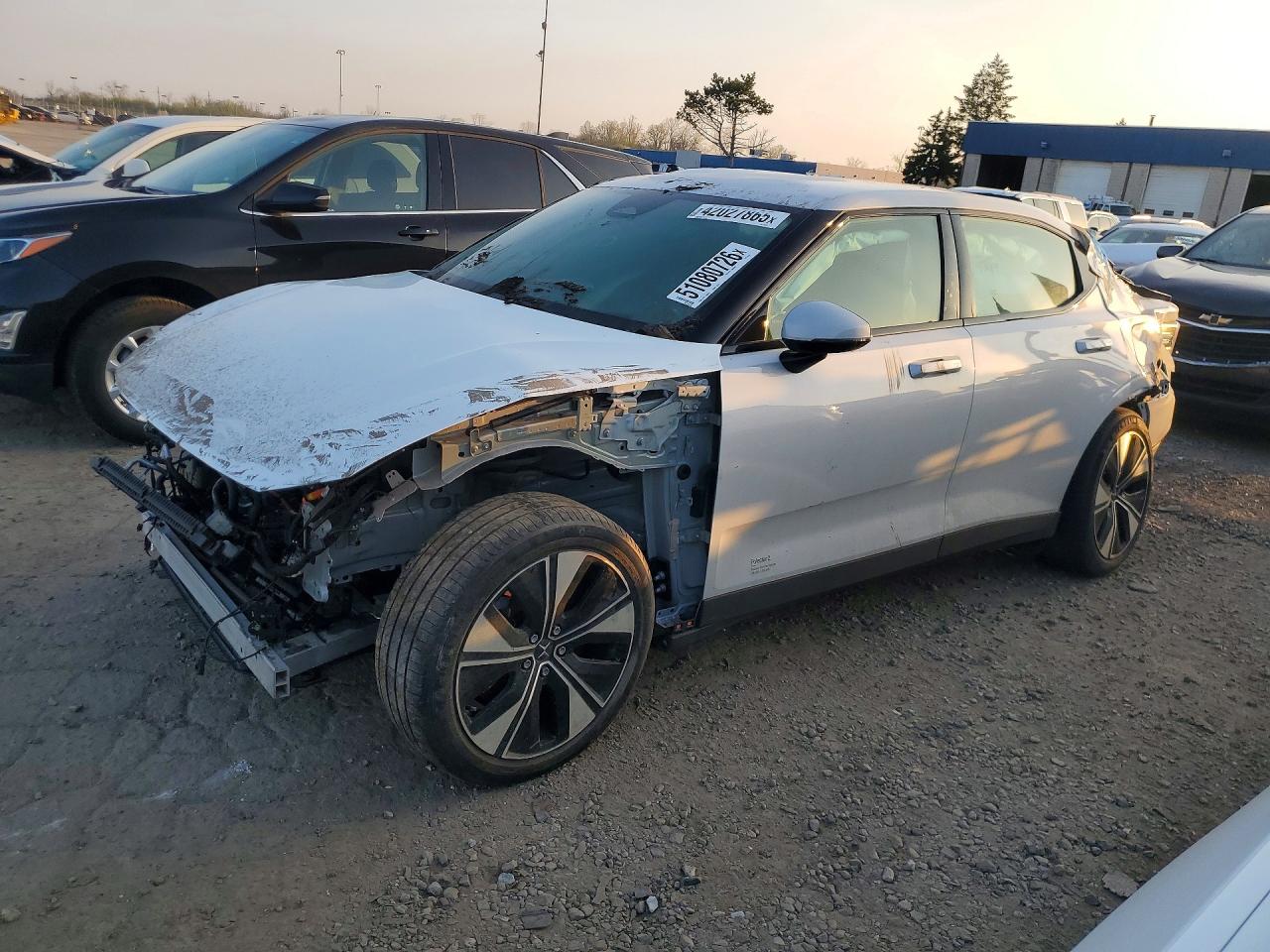 2023 Polestar 2, VIN YSMED3KA2PL142123 — Зад