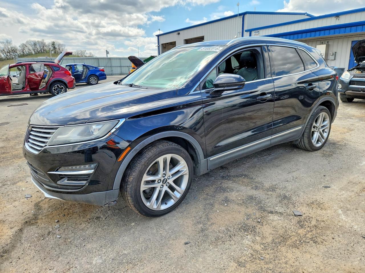 2016 Lincoln MKC Reserve, VIN 5LMTJ3DH6GUJ00398 — Interior fire