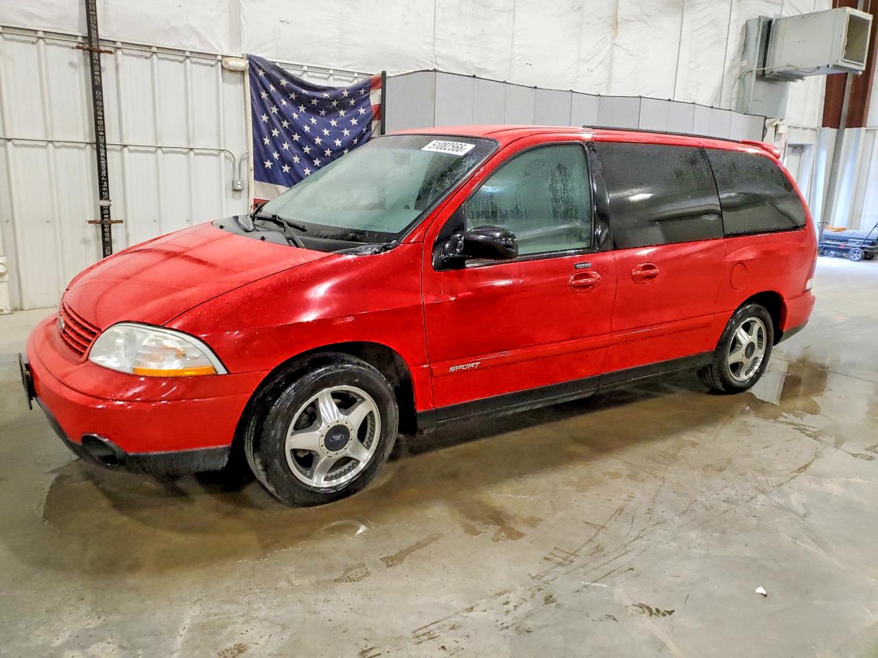 2002 Ford Windstar Sport Standard, VIN 2FMZA57442BB80199 — Vandalism