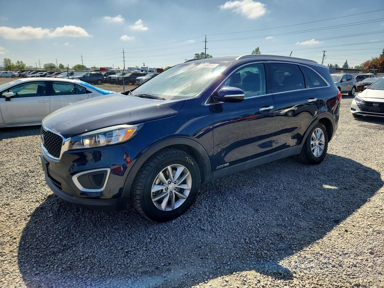 2017 Kia Sorento LX, VIN 5XYPGDA54HG333433 — Side