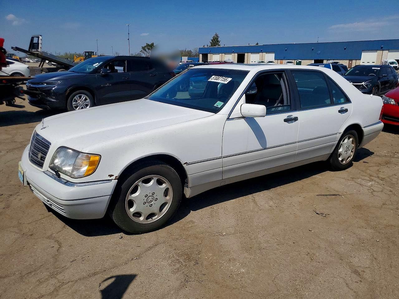 1996 Mercedes-Benz S 320, VIN WDBGA33E6TA289452 — Minor dents and scratches