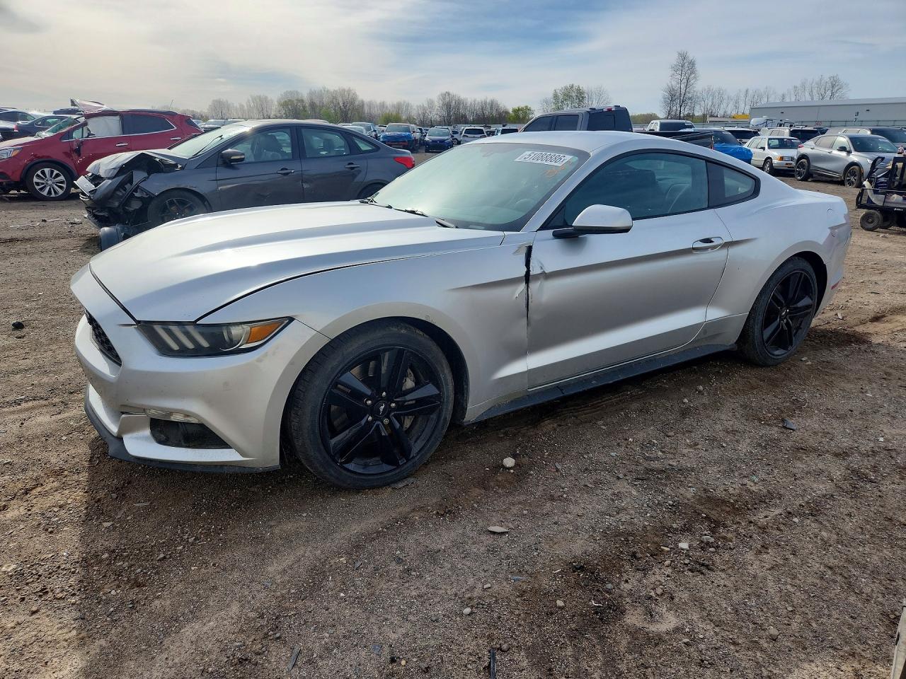 2015 Ford Mustang EcoBoost, VIN 1FA6P8TH0F5348971 — Front end