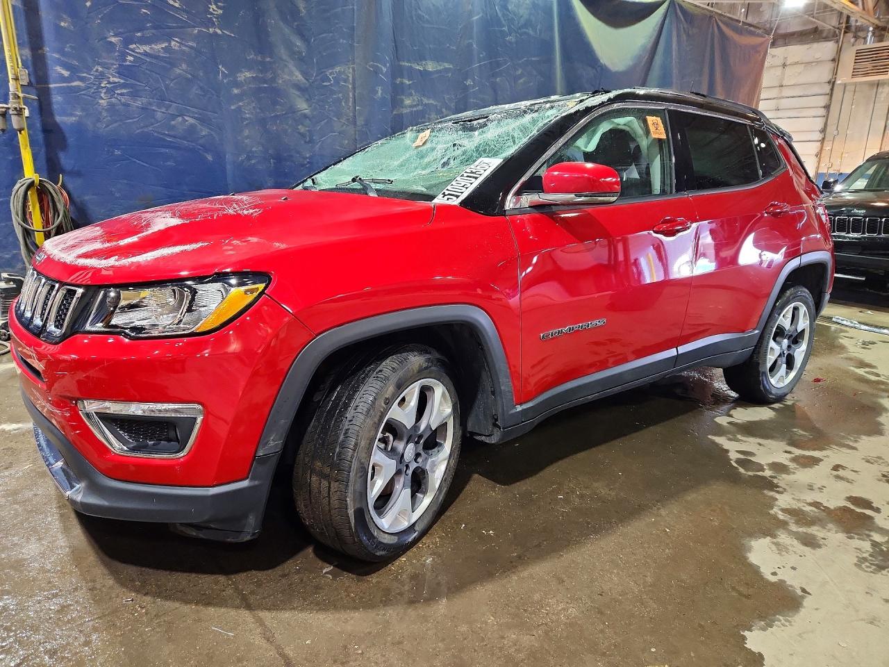 2019 Jeep Compass Limited, VIN 3C4NJDCB1KT697529 — Фото с аукциона