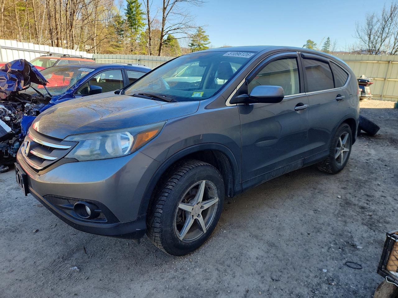 2013 Honda CR-V EX, VIN 2HKRM4H55DH601352 — Undercarriage