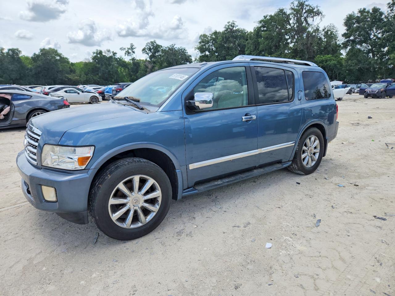 2008 Infiniti QX56, VIN 5N3AA08D08N905347 — Rear end