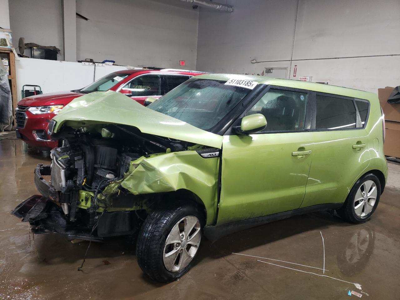 2016 Kia Soul, VIN KNDJN2A22G7824911 — Front end