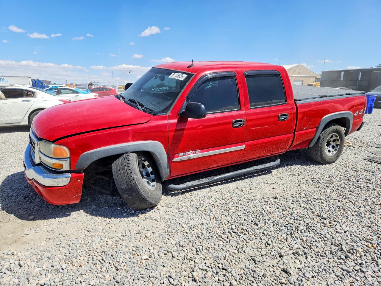 2003 GMC Sierra 1500HD SLT, VIN 1GTGK13U83F148301 — Front end
