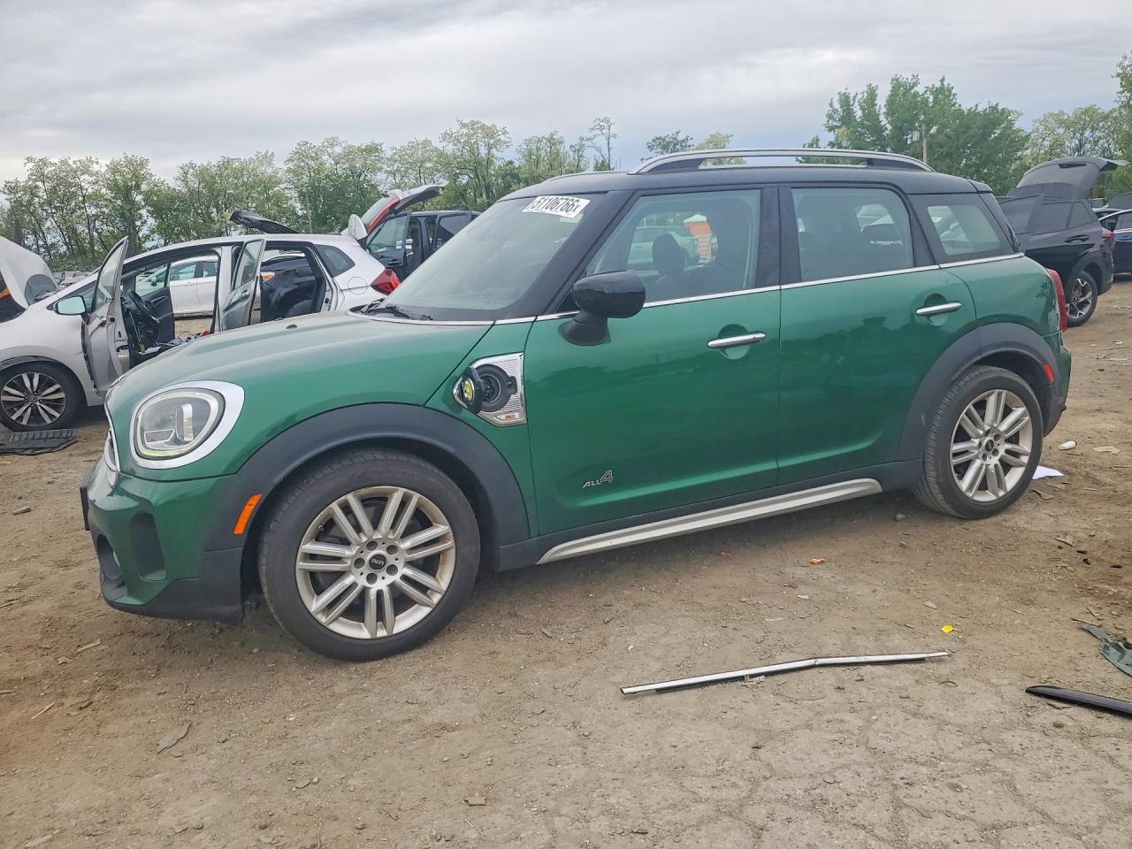 2021 MINI Countryman Cooper S E, VIN WMZ23BS09M3M61467 — Side