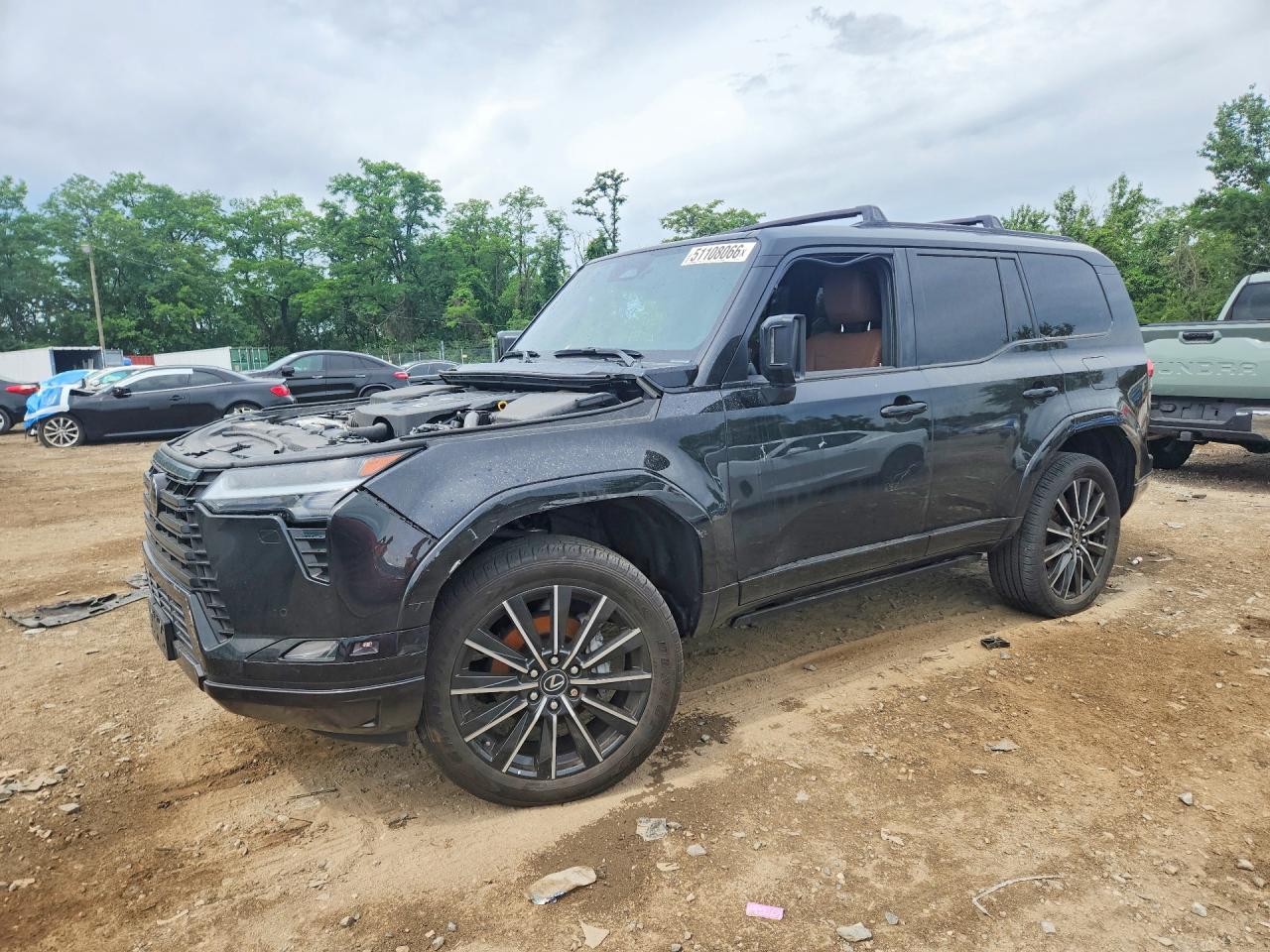 2024 Lexus GX 550 Luxury, VIN JTJVBCDX8R5013407 — Перед