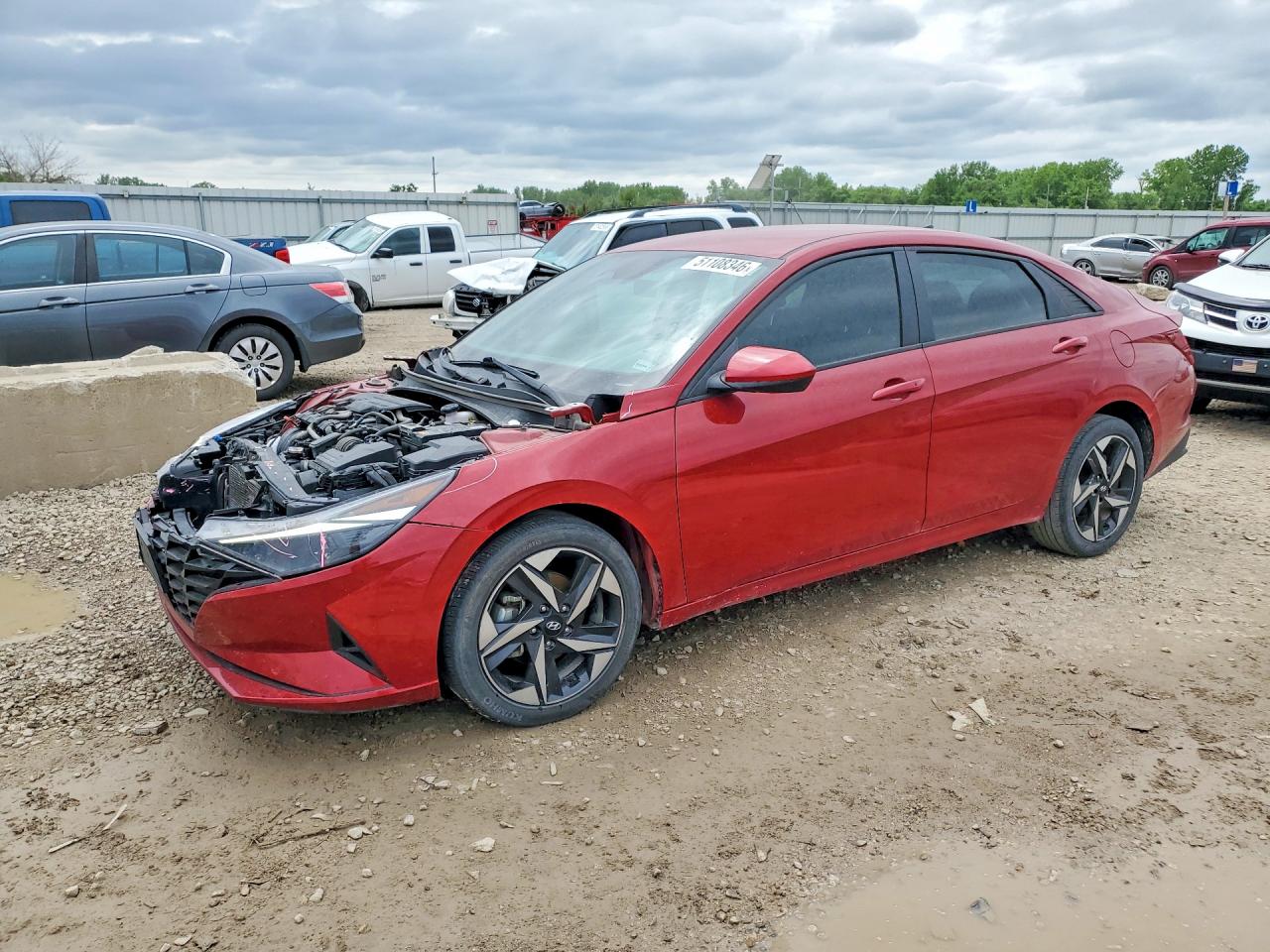 2023 Hyundai Elantra SEL, VIN KMHLS4AG8PU435910 — Front end