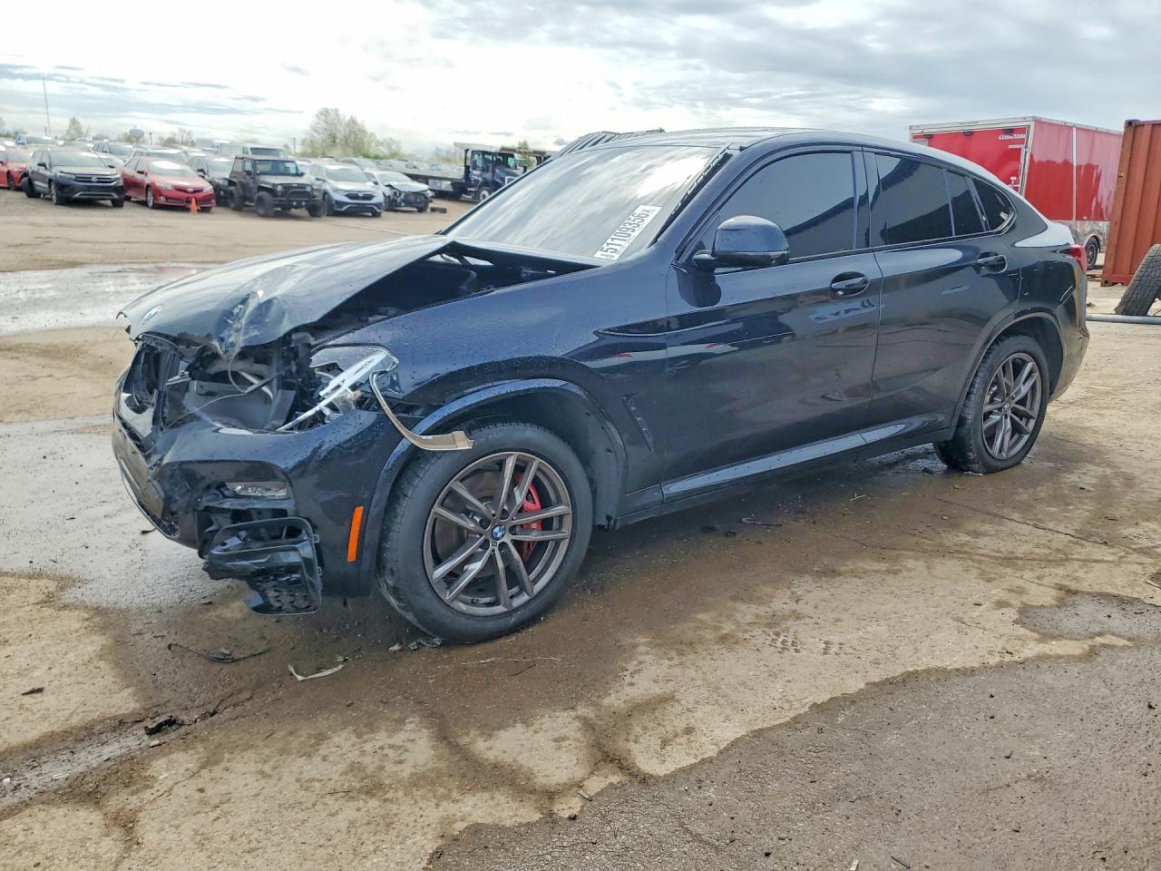2021 BMW X4 M40i, VIN 5UX2V5C07M9E78146 — Front end