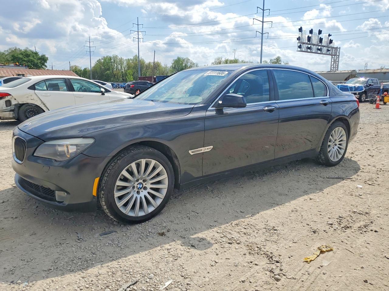 2011 BMW 7 Series 750Li xDrive, VIN WBAKC8C52BC432349 — Front end
