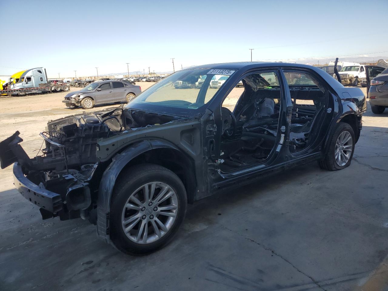 2016 Chrysler 300 C, VIN 2C3CCAEG2GH189857 — Stripped