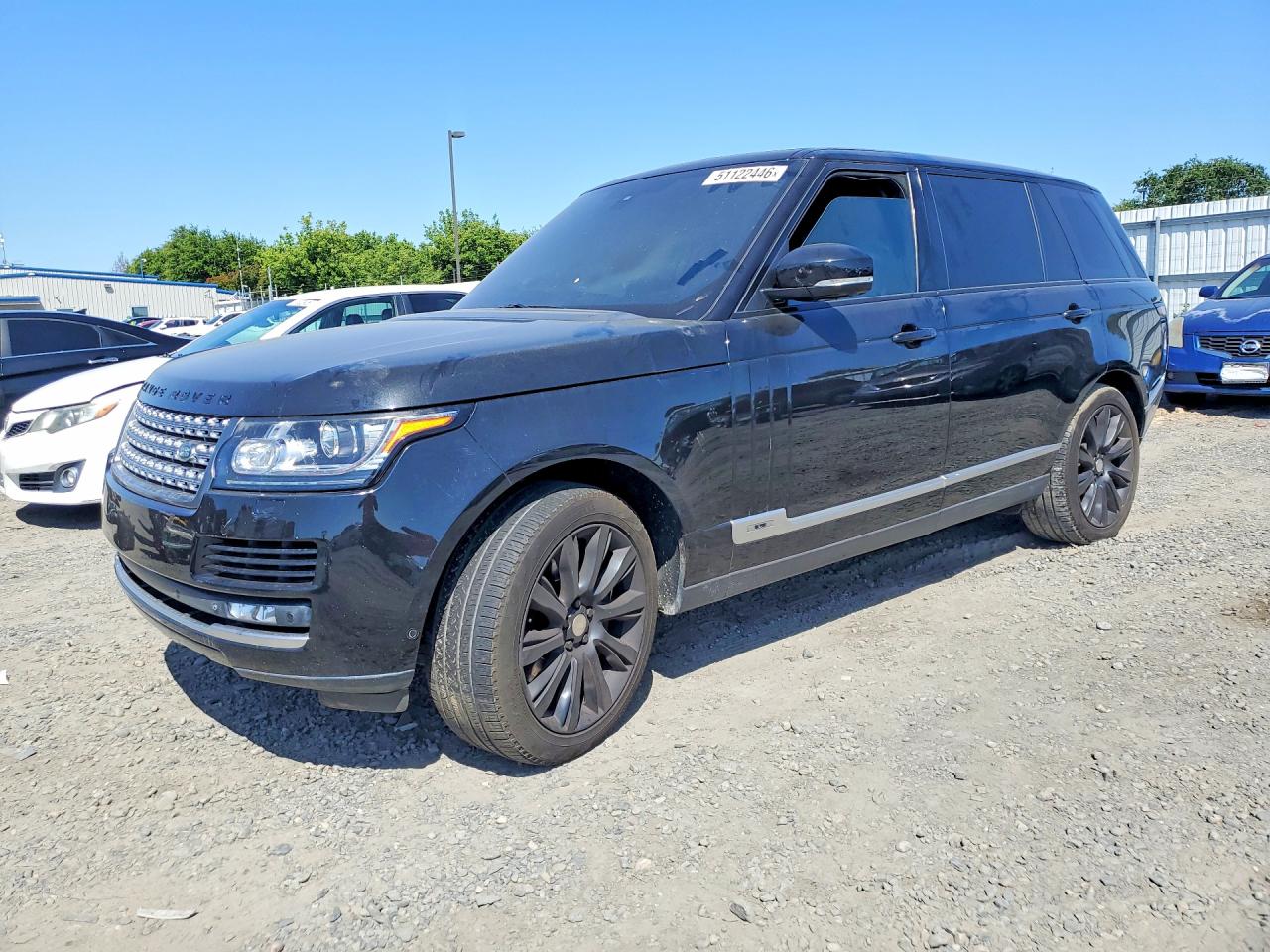 2014 Land Rover Range Rover Supercharged, VIN SALGS3TF2EA168209 — Interior fire