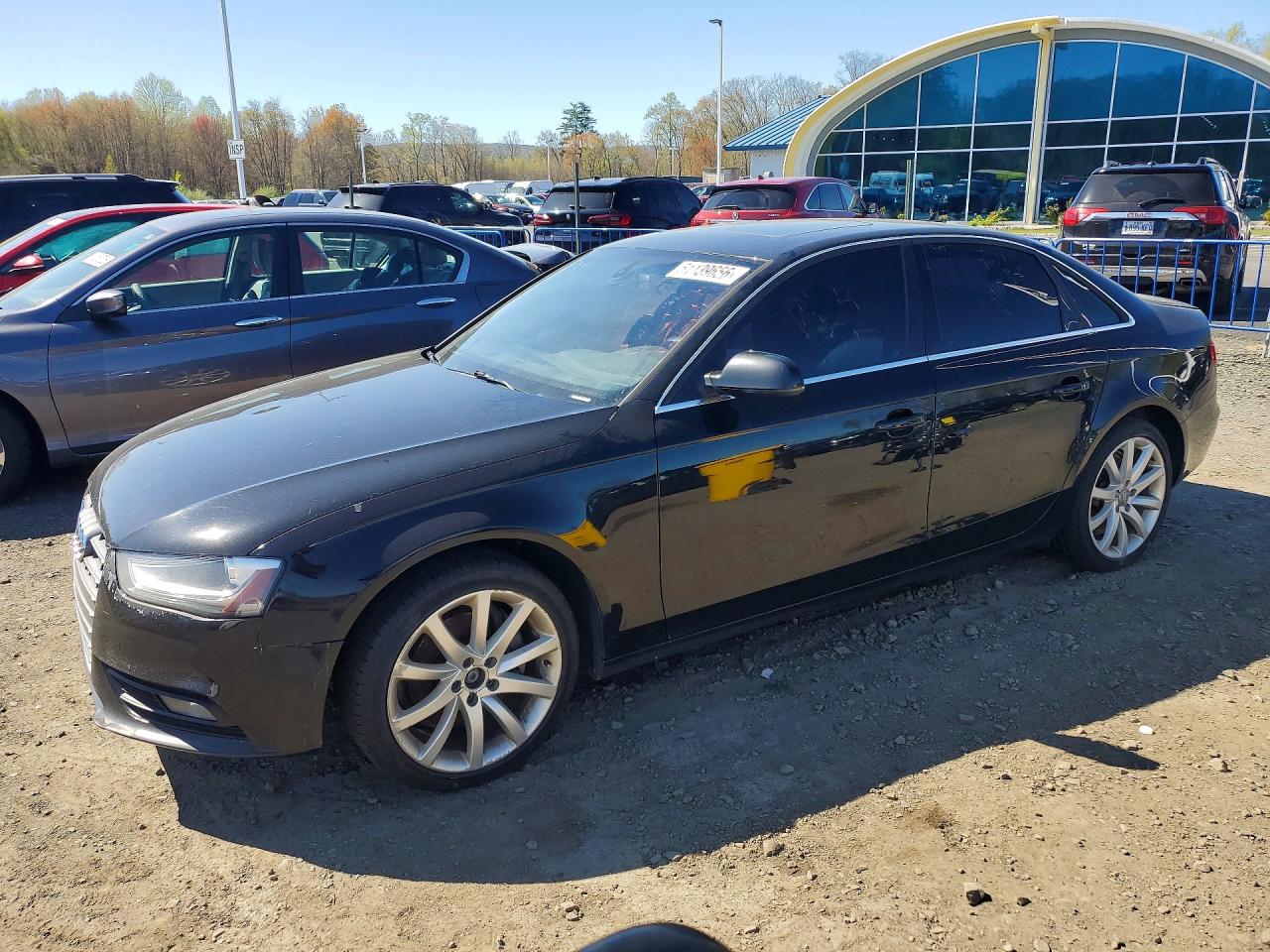 2013 Audi A4 Premium Plus, VIN WAUHFAFL0DA185494 — Rear end