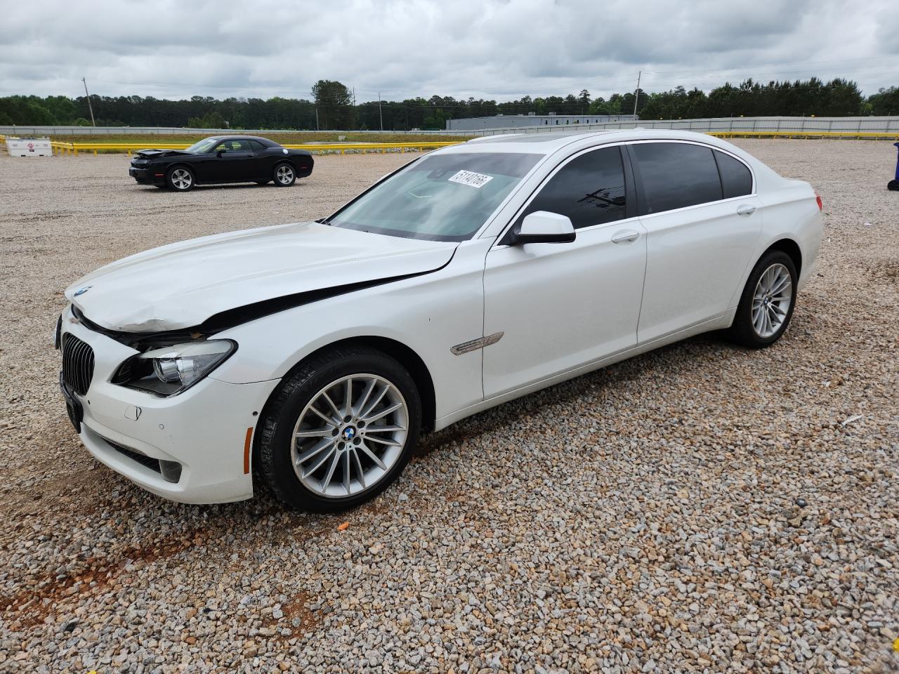 2011 BMW 7 Series 750Li, VIN WBAKB8C51BCY66992 — Front end