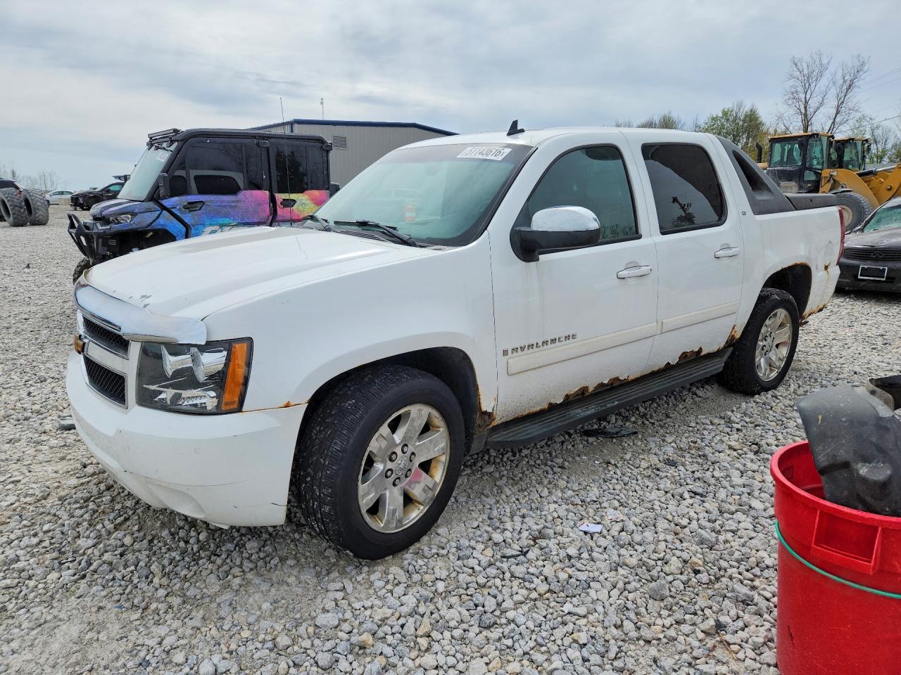 2007 Chevrolet Avalanche 1LT, VIN 3GNFK12387G163963 — Обычный износ