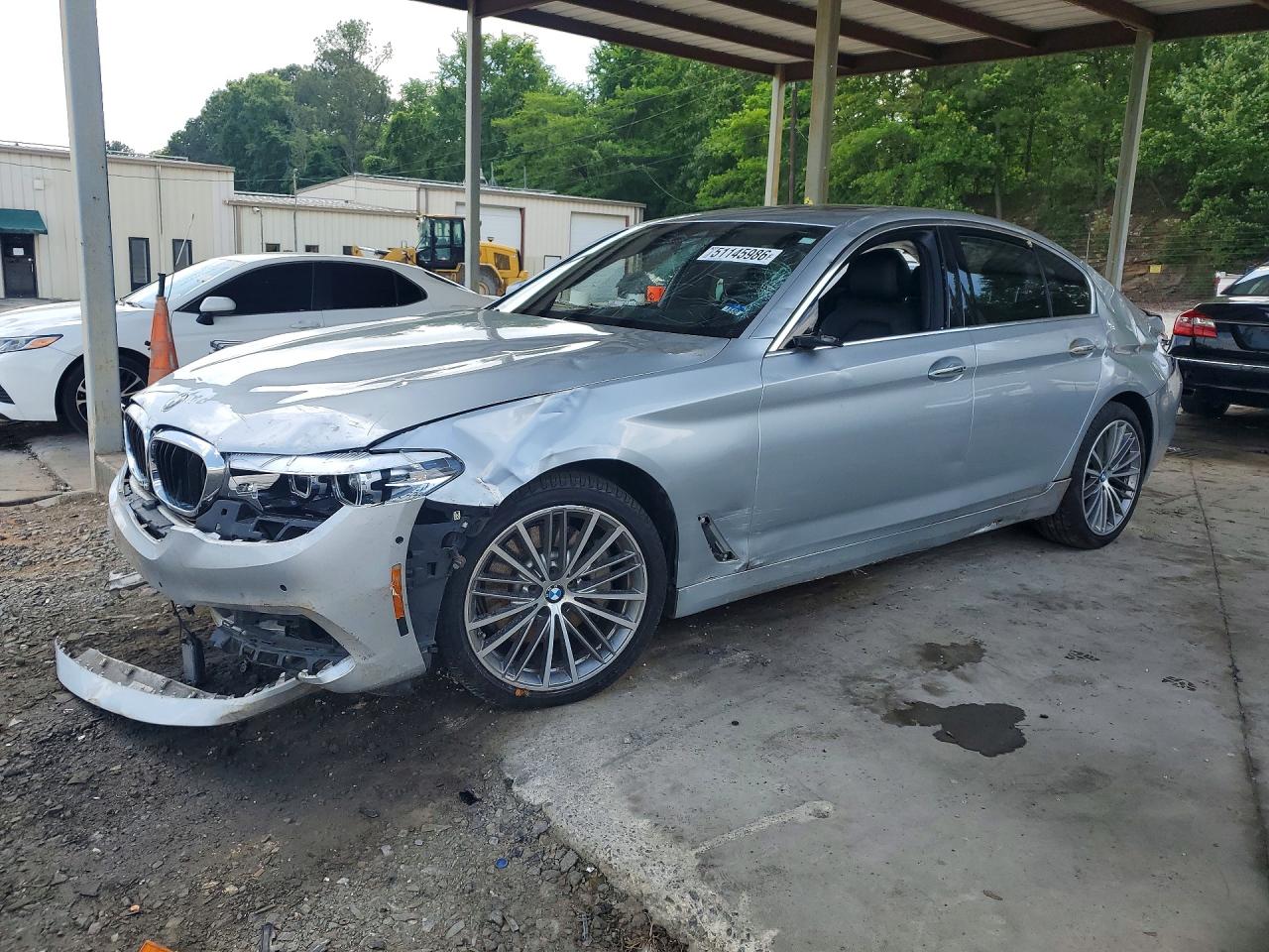 2018 BMW 5 Series 540i, VIN WBAJE5C53JWA94299 — Front end