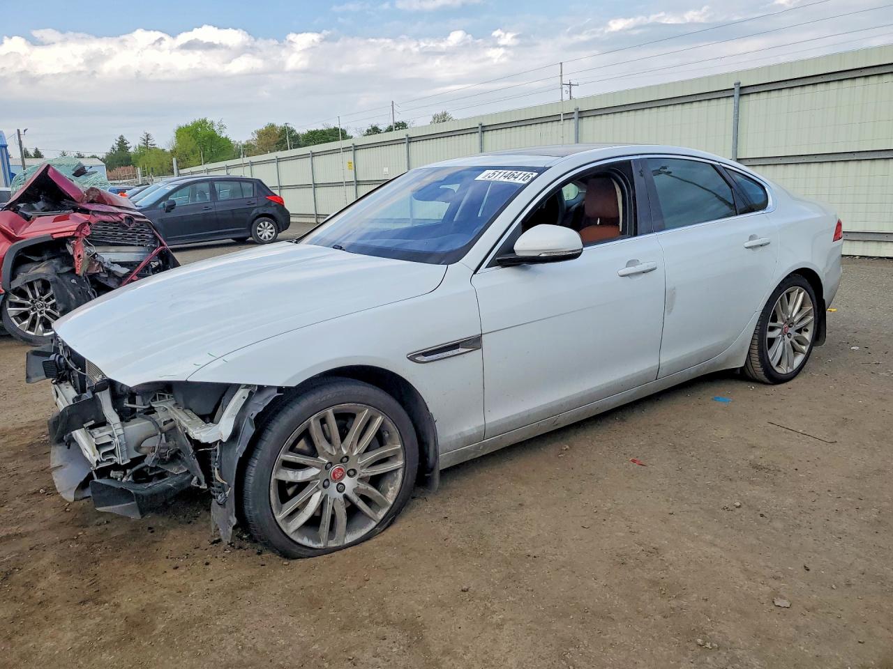 2018 Jaguar XF 35t Portfolio Limited Edition, VIN SAJBN4EV9JCY54699 — Front end