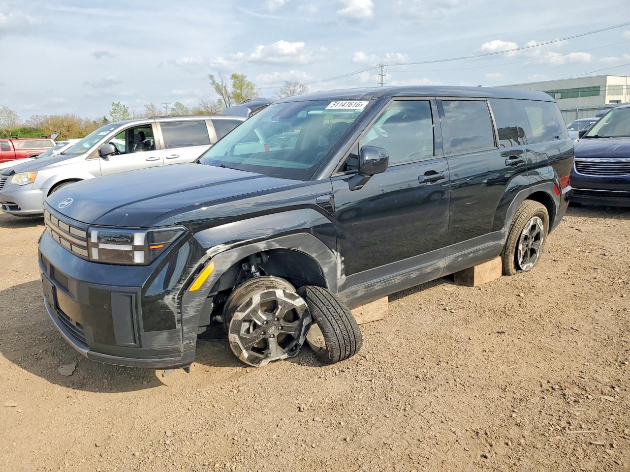 2024 Hyundai Santa Fe SE, VIN 5NMP14GL2RH032917 — Front end