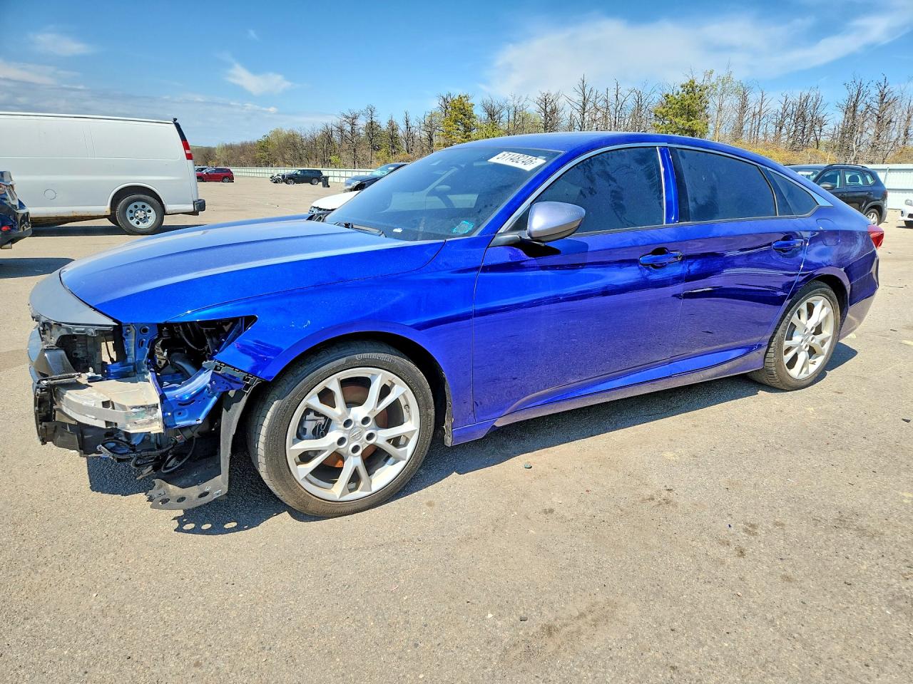 2022 Honda Accord Sport, VIN 1HGCV1F39NA090614 — Front end