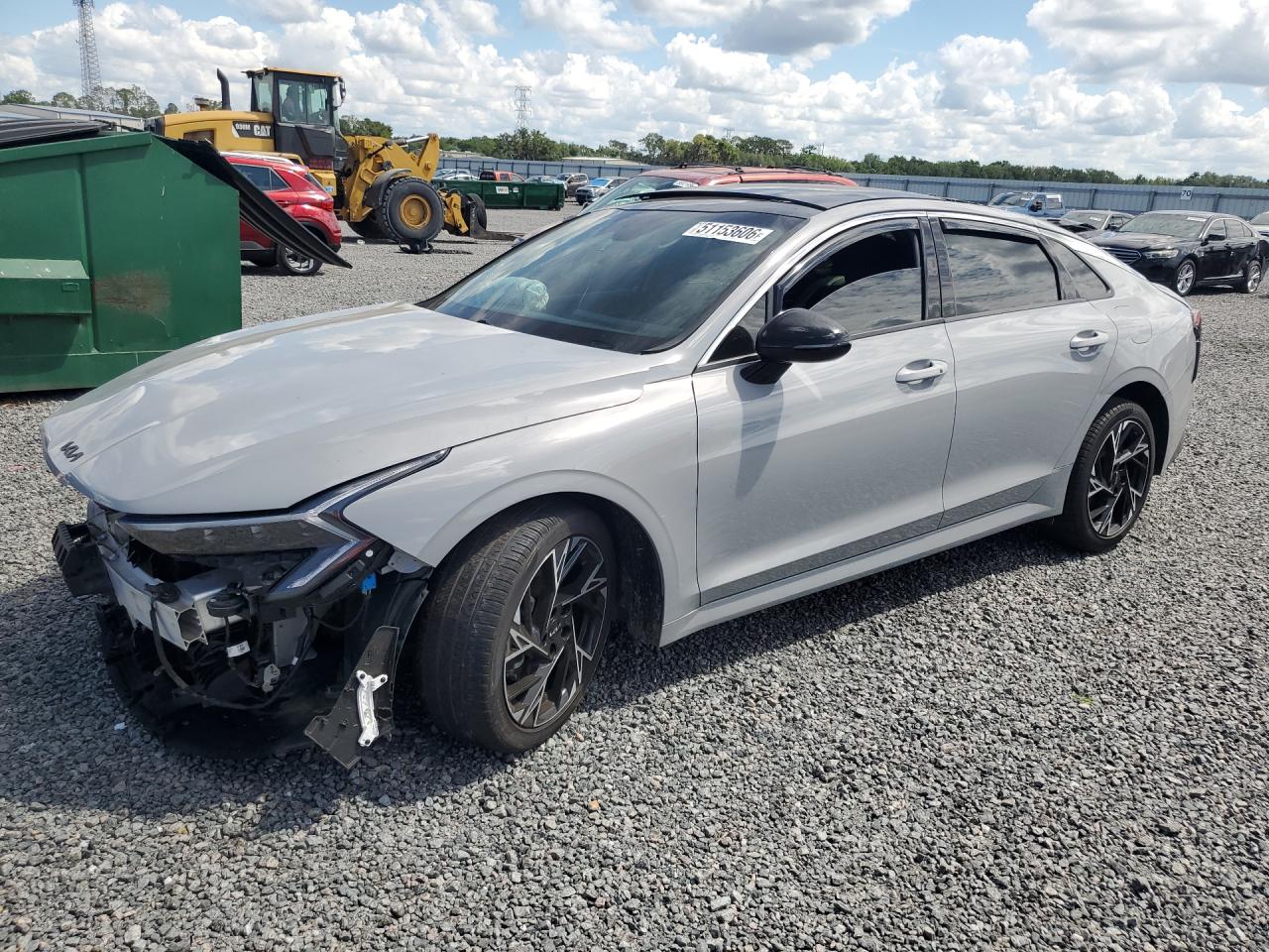 2025 Kia K5 GT-Line, VIN KNAG64J72S5273721 — Перед