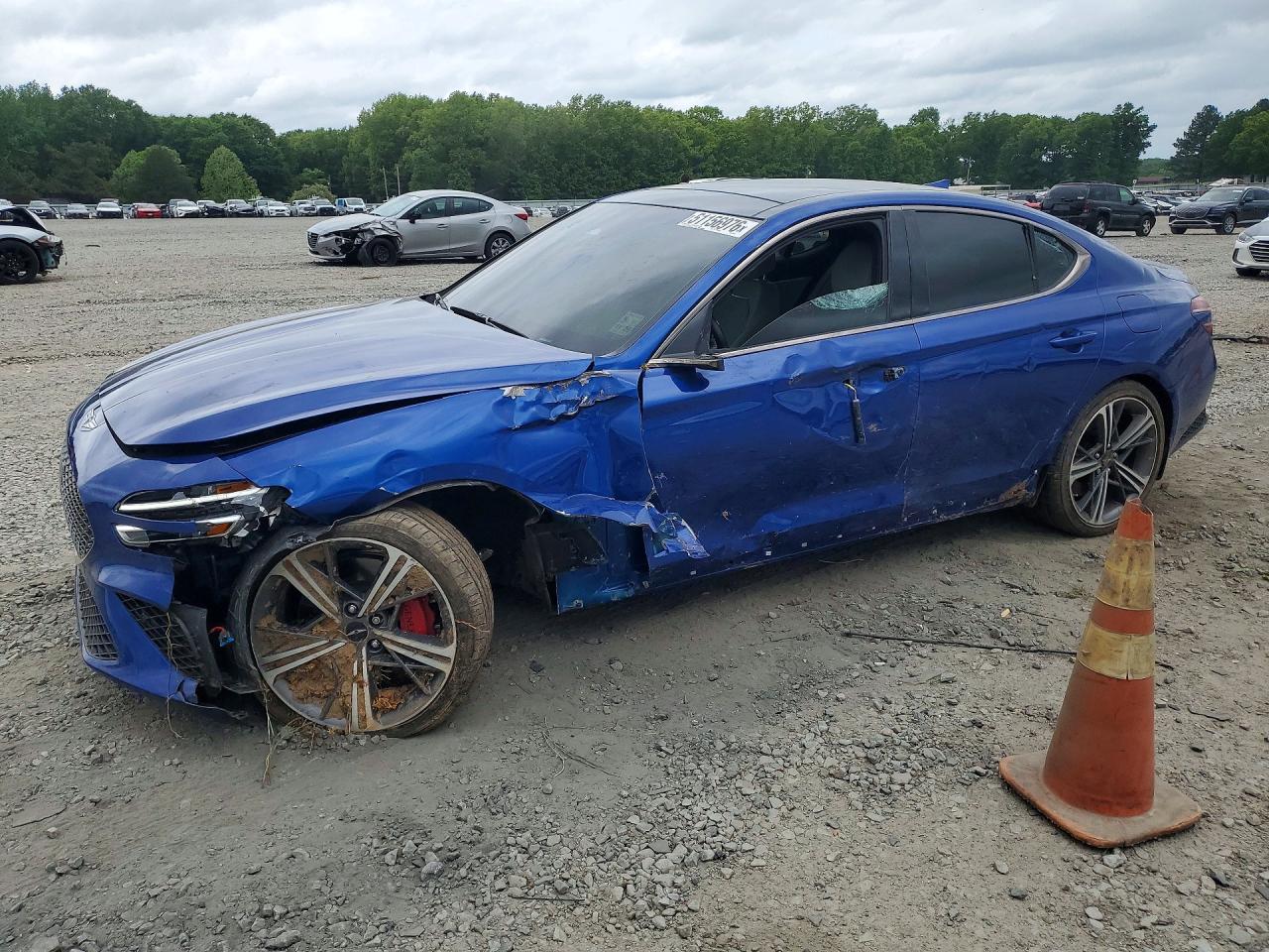 2024 Genesis G70 2.5T, VIN KMTG34SC9RU139068 — Front end