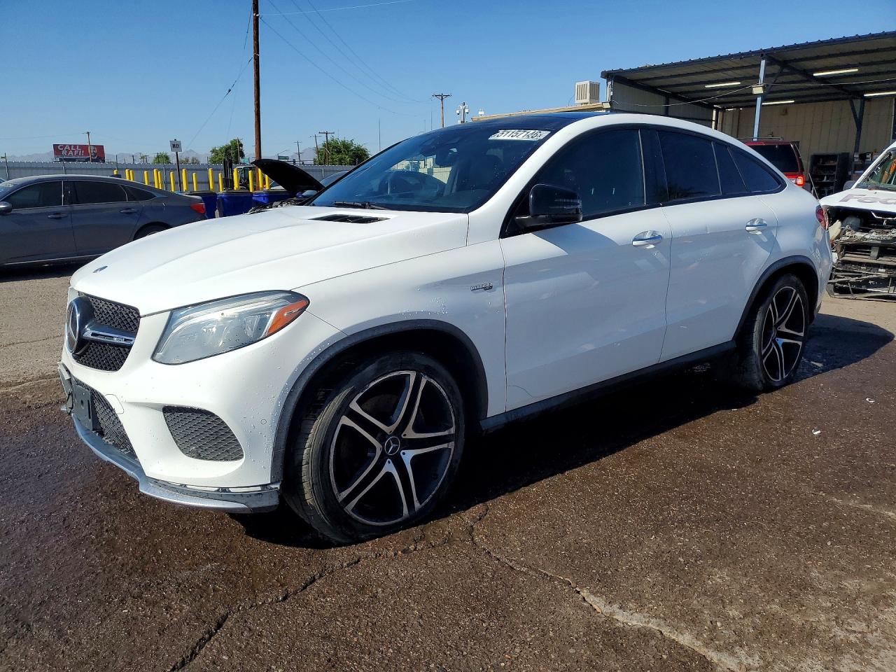 2018 Mercedes-Benz GLE 43 AMG, VIN 4JGED6EBXJA103859 — Front end