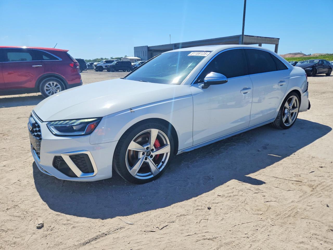 2020 Audi S4 Premium Plus, VIN WAUB4AF49LA040487 — Rear end