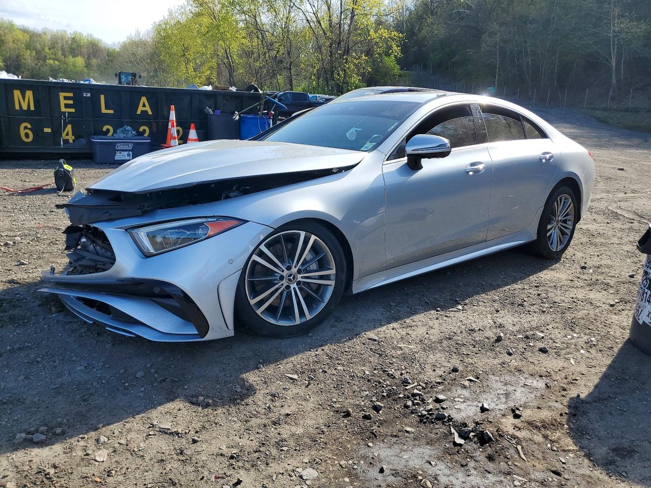 2022 Mercedes-Benz CLS 450, VIN W1K2J5KB4NA097504 — Front end