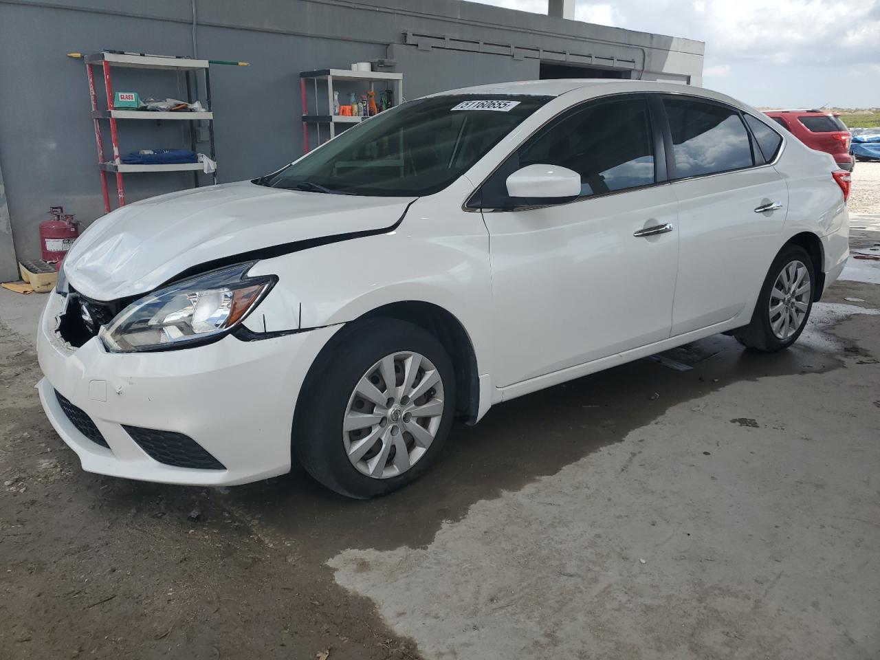2016 Nissan Sentra SV, VIN 3N1AB7AP0GY313278 — Front end
