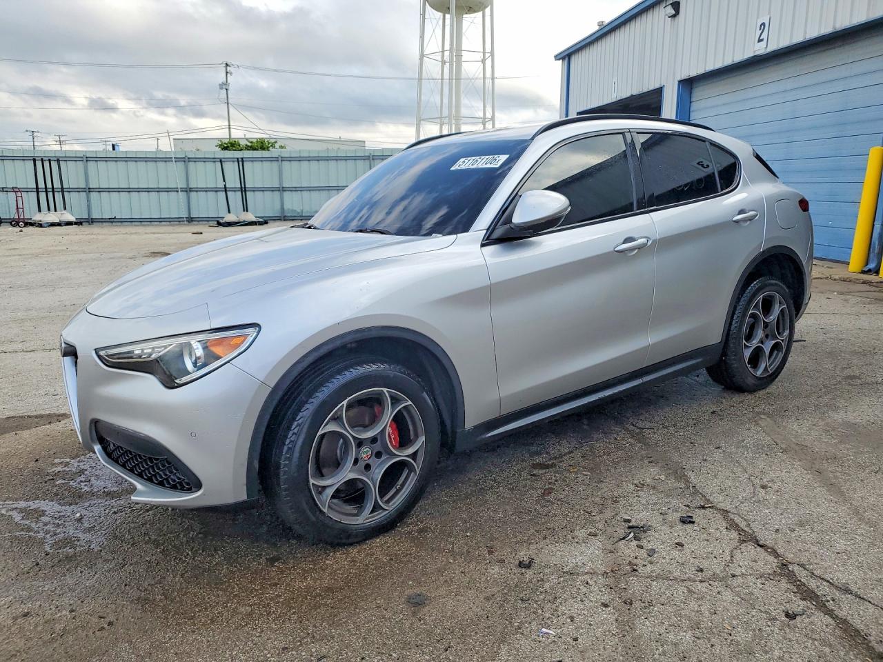 2018 Alfa Romeo Stelvio Sport, VIN ZASFAKPN3J7B89067 — Vandalism